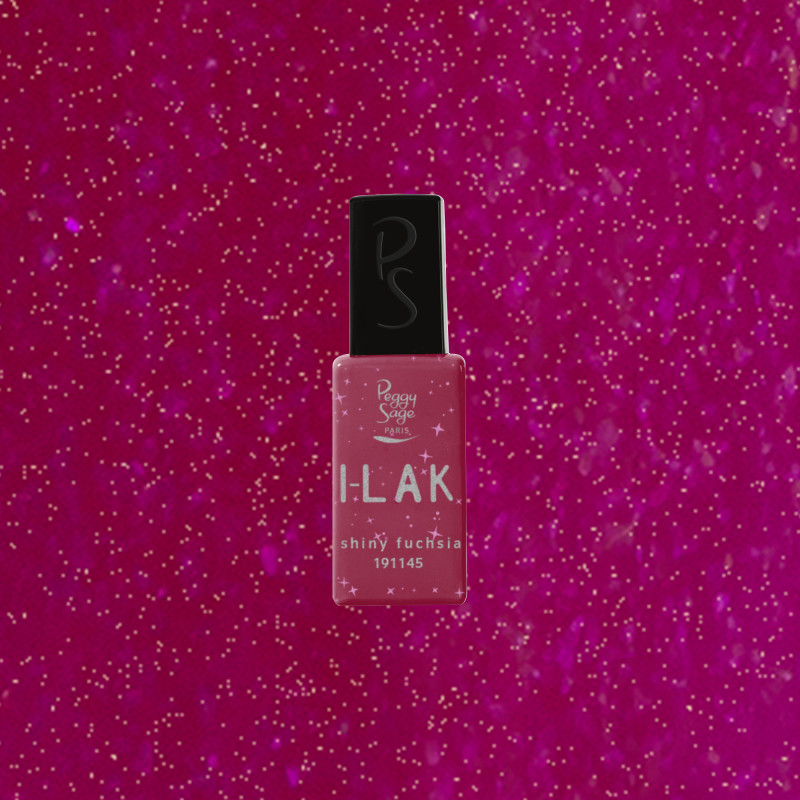 Vernis semi-permanent I-LAK - Shiny fuchsia