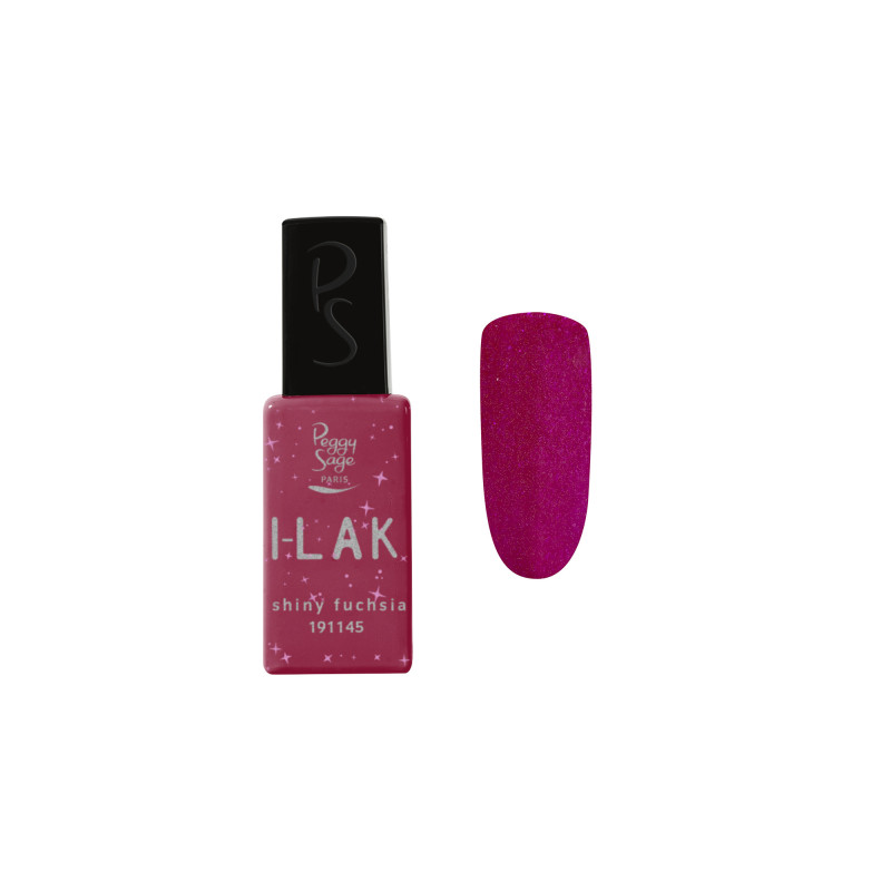 Vernis semi-permanent I-LAK - Shiny fuchsia
