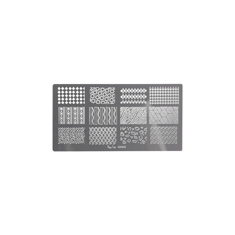Plaque de stamping nail art Jungle Plaque de stamping nail art Jungle