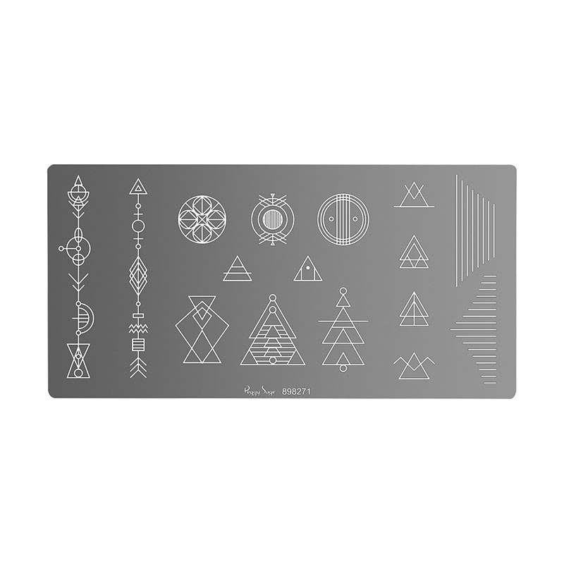 Plaque de stamping nail art Minimal Plaque de stamping nail art Minimal