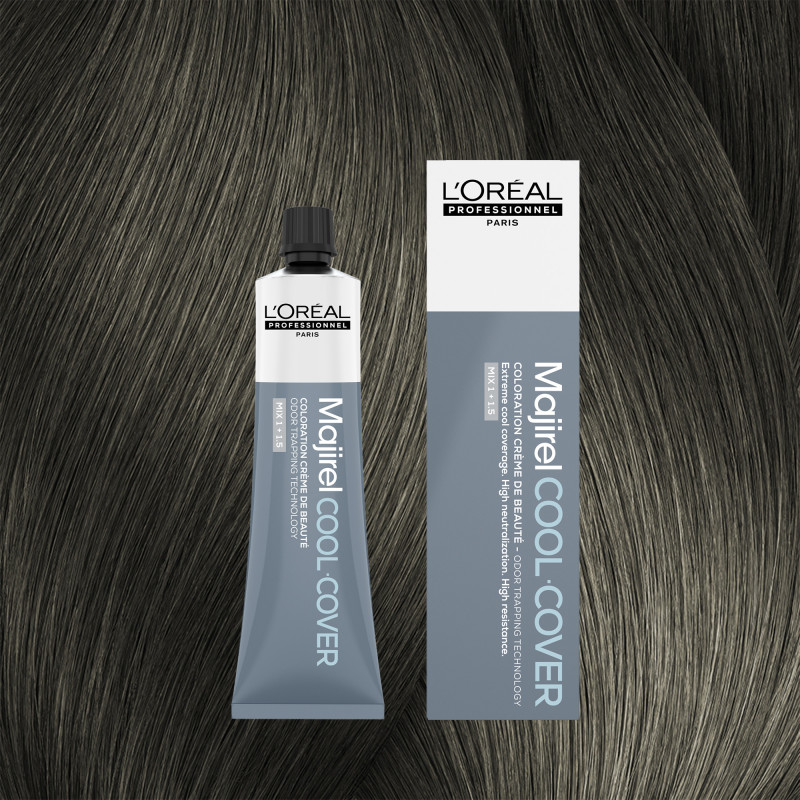 Coloration crème de beauté Majirel Cool Cover 5.17