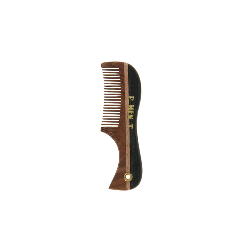 Peigne à manche barbe & moustache 7.5cm Peigne à manche barbe & moustache 7.5cm
