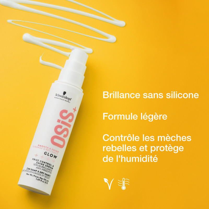 Sérum brillance anti-frisottis Osis+ Glow Sérum brillance anti-frisottis Osis+ Glow