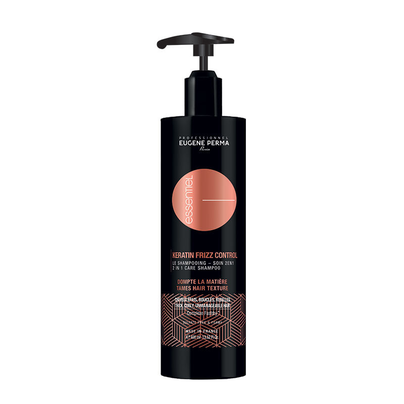 Shampooing soin 2 en 1 Keratin Frizz Control Shampooing soin 2 en 1 Keratin Frizz Control