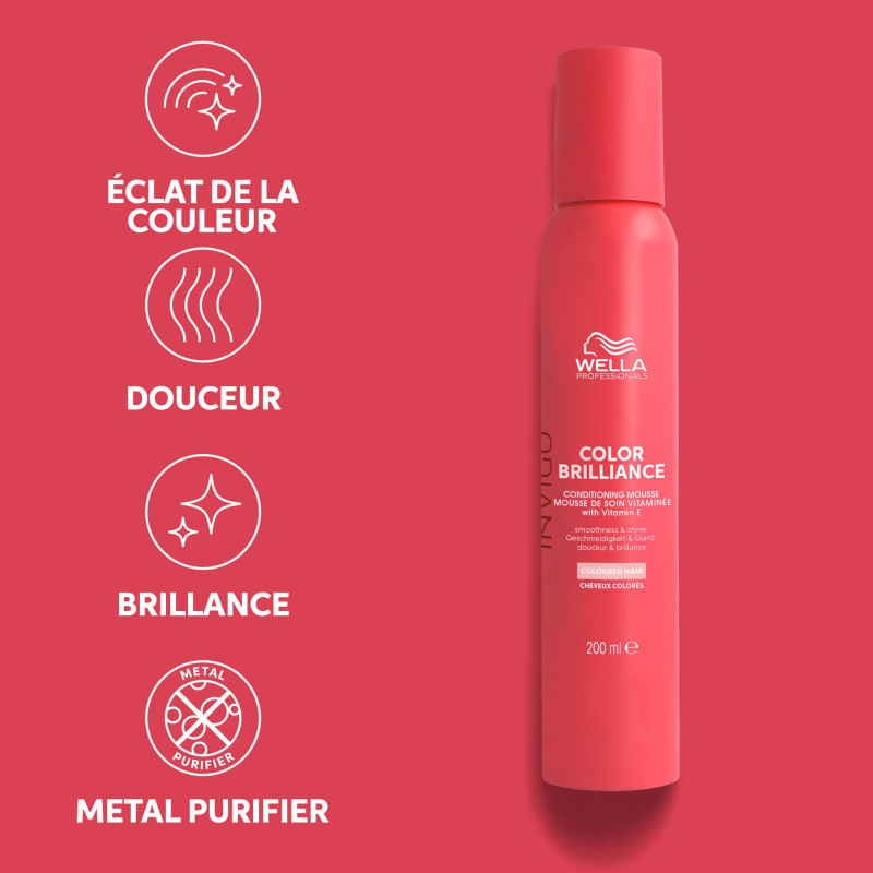 Mousse soin volumisateur rinçage Mousse soin volumisateur rinçage