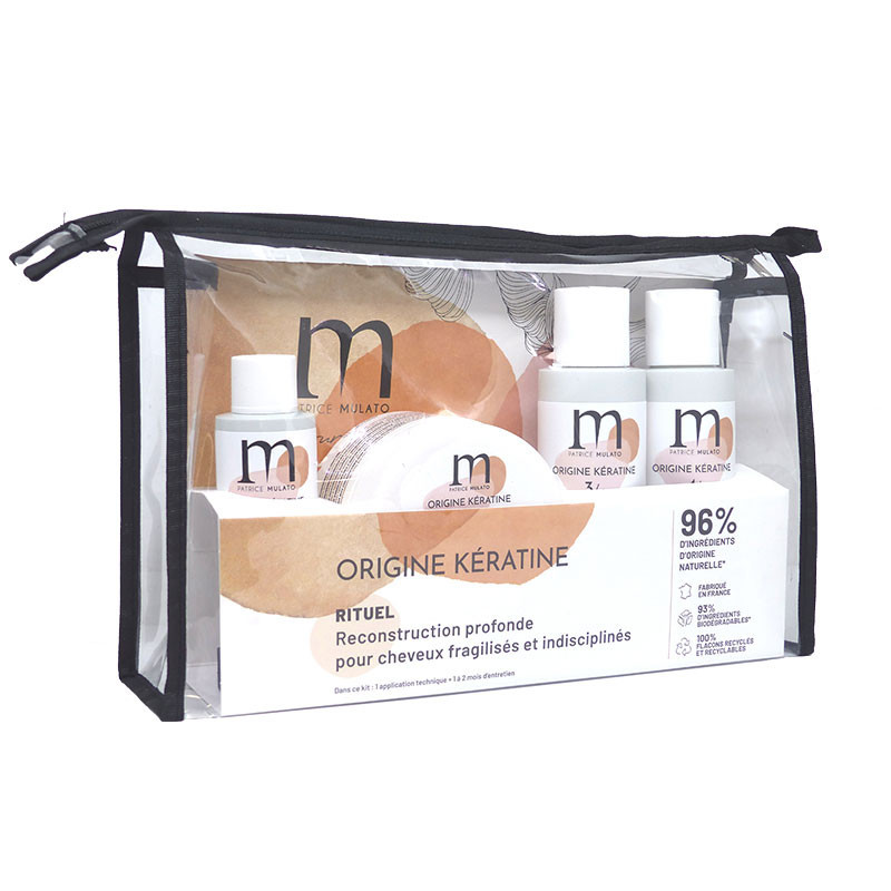 Trousse découverte rituel Origine Kératine Trousse découverte rituel Origine Kératine