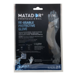 Paire de gants de protection en latex taille L