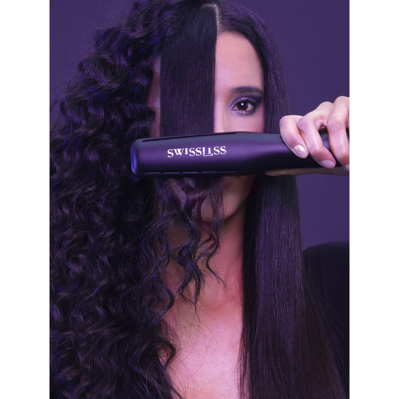 Lisseur séchant 2-en-1 Aura Noir