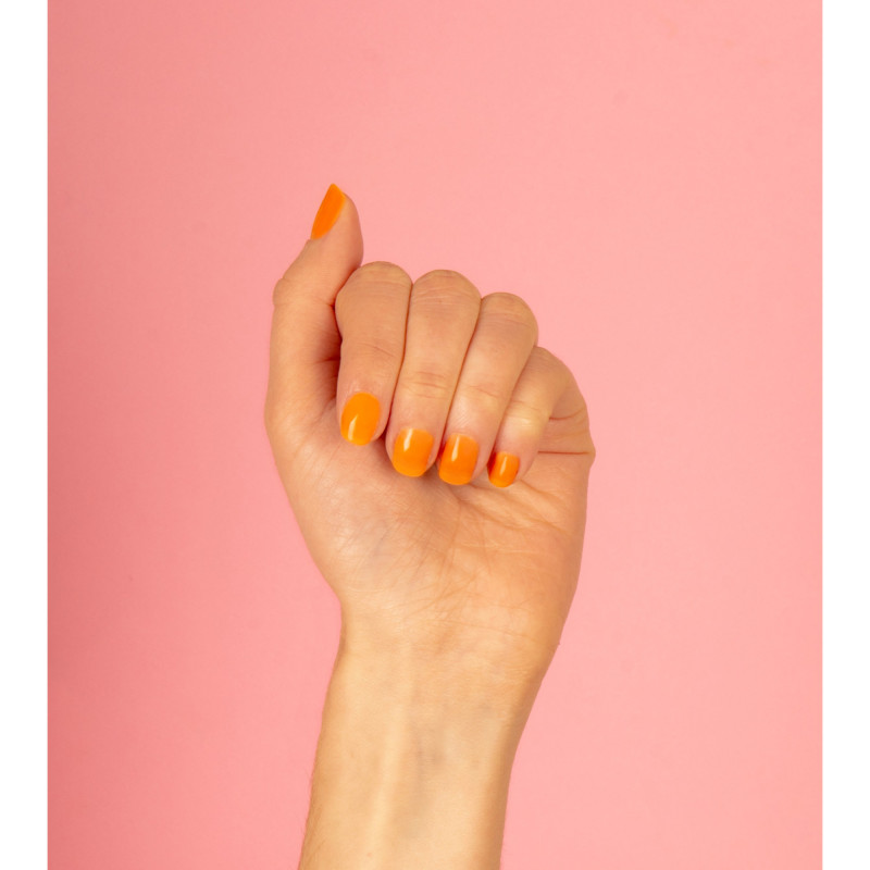 I-LAK soak off gel polish glow orange