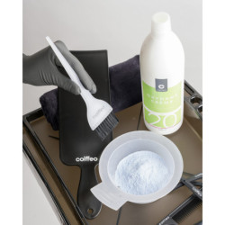 Poudre décolorante non volatile bleue