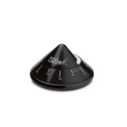 Minuteur manuel noir Eurostil