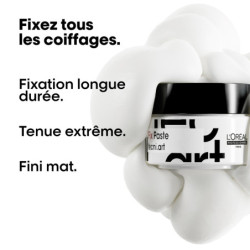 Pâte de coiffage forte tenue Fix Paste Tecni.Art