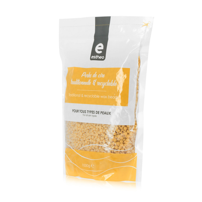 Cire gouttelette traditionnelle Jaune