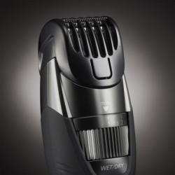 Tondeuse barbe ER-GB44 Noire – coupe précise, usage Wet & Dry, autonomie 60min
