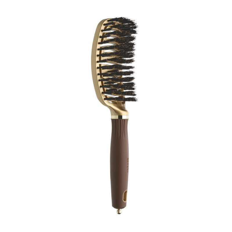 Brosse démêlante Expert Care Flex Boar Bristles Gold&Brown