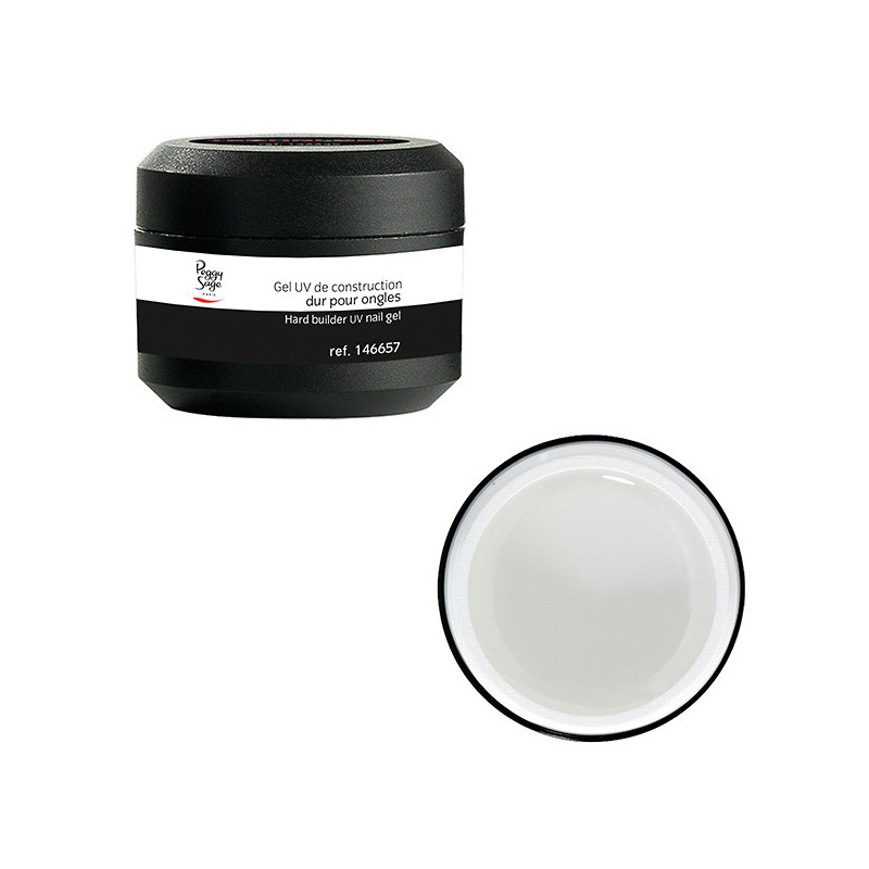 Gel UV de construction dur transparent 15g