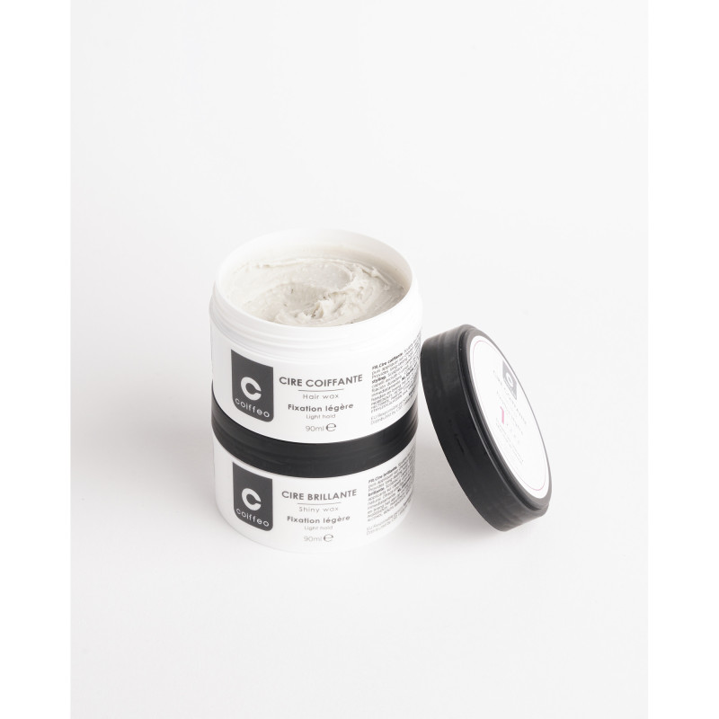 Cire effet brillant et naturel - fixation légère