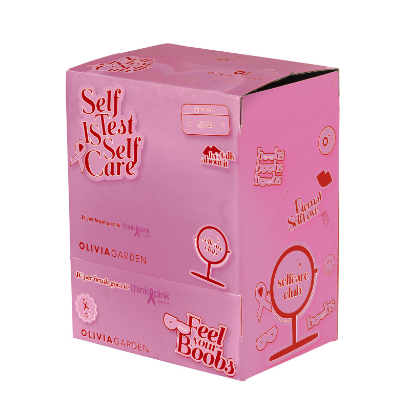 Présentoir 8 brosses FingerBrush Boar & Nylon ThinkPink 2024