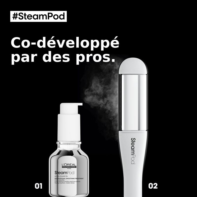 SteamPod 4 lisseur boucleur vapeur 