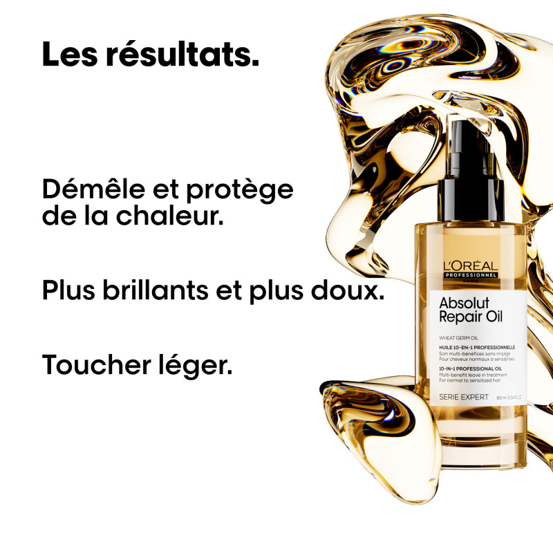 Huile 10-en-1 sans rinçage Absolut Repair