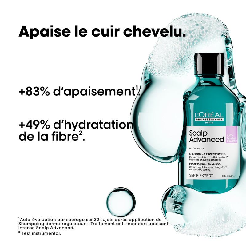 Shampoing dermo-régulateur apaisant Scalp Advanced