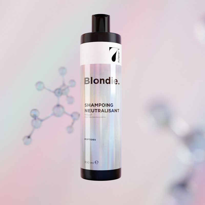 Shampoing déjaunisseur violet – neutralisation intense, éclat, fibre douce