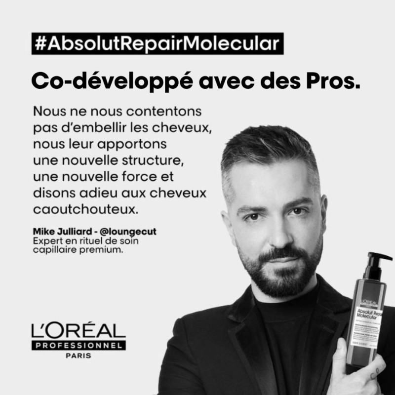 Sérum à rincer professionnel Absolut Repair Molecular