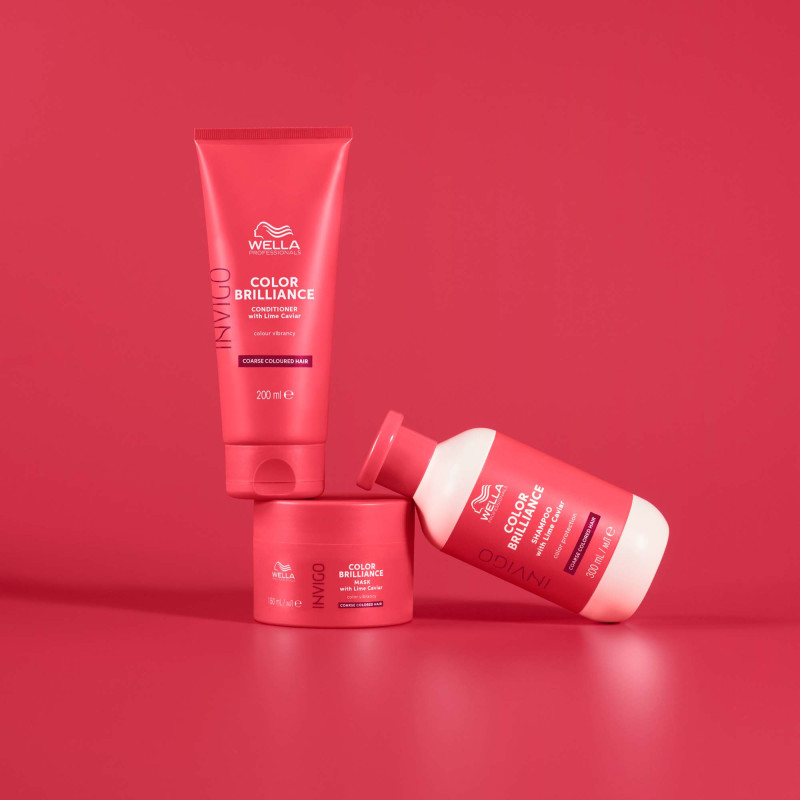 Après-shampoing protection couleur cheveux épais Color Brilliance