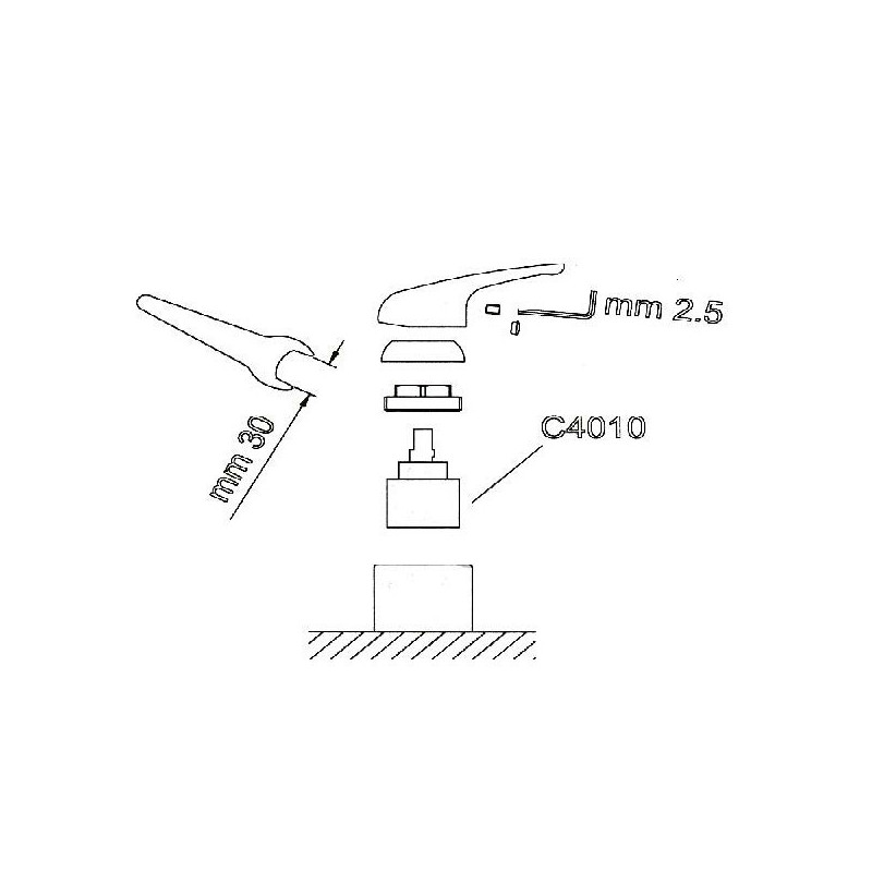 Mitigeur et douchette
