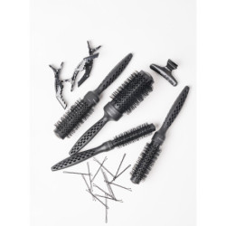 Brosse ronde Carbone argan 43mm