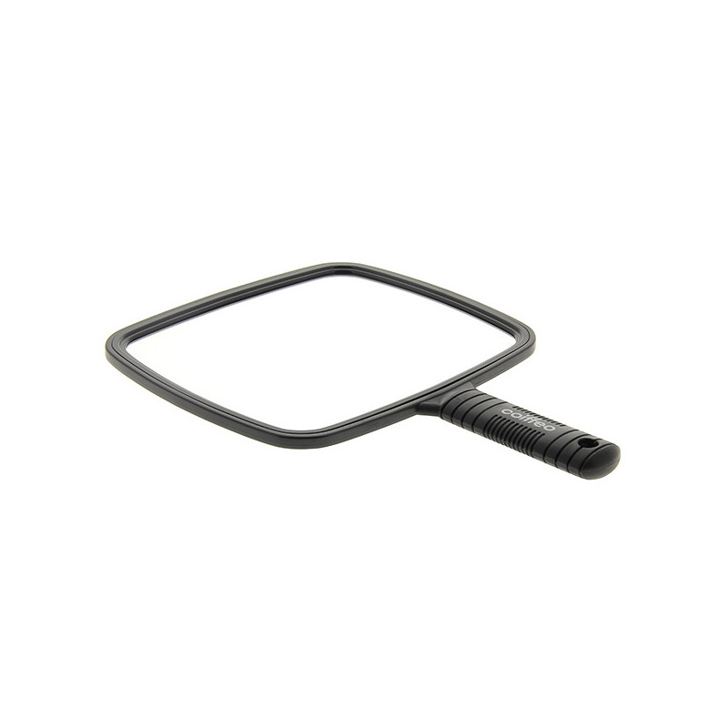 Miroir noir avec poignée