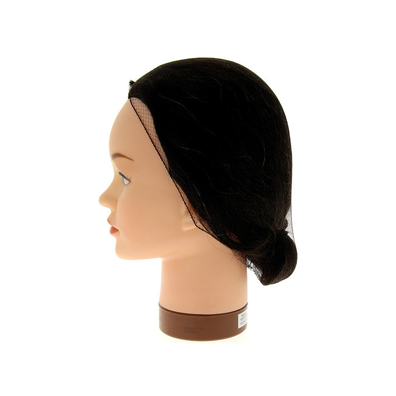 Filets à cheveux fine maille x6 Noir