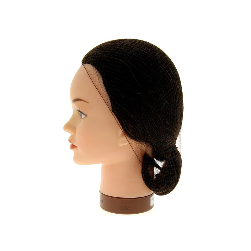 Filets à cheveux fine maille x6 Chatain