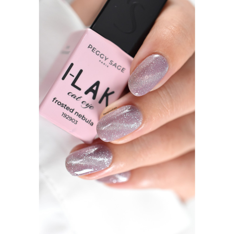 Vernis semi-permanent I-LAK Cat Eye - Frosted Nebula
