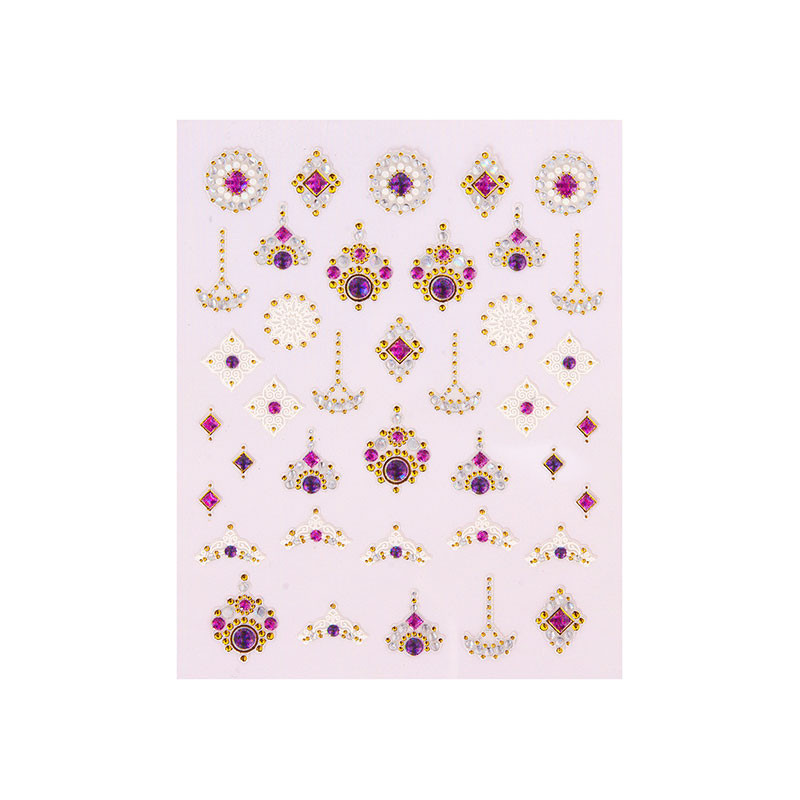 Décors adhésifs pour ongles Luxury Rosace Spring 