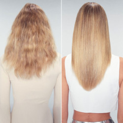 Brosse chauffante et lissante compacte sans fil Straight&Co