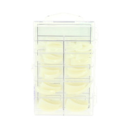 100 capsules professionnelles pointe fine - naturel