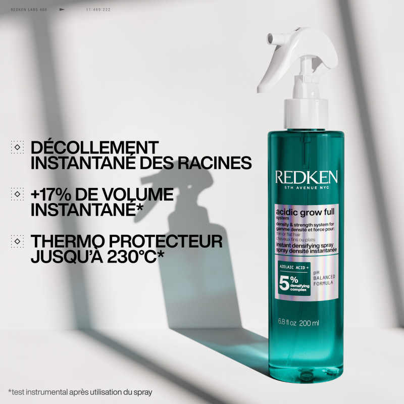 Spray densité instantanée Acidic Grow Full System – volume, thermo-protection
