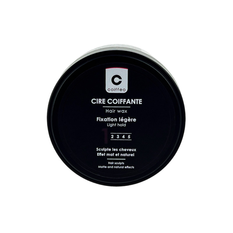 Cire coiffante effet mat Fixation légère 1/5