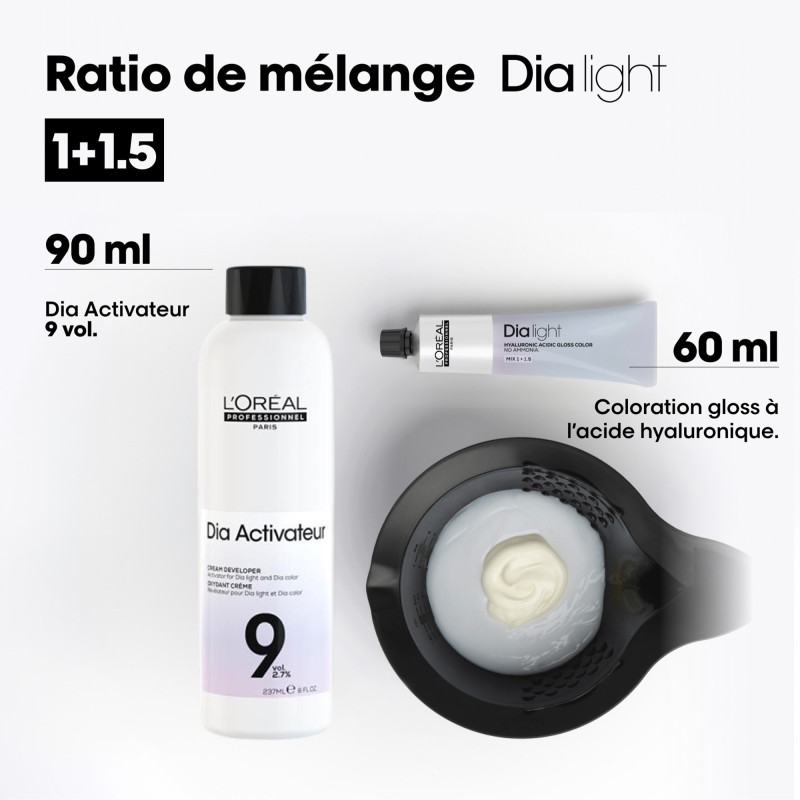 Révélateur Dia Activateur 9 vol. / 2.7 % pour Dia Light et Dia Color