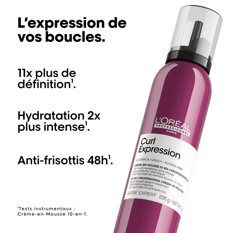 Crème-en-Mousse 10-en-1 Curl Expression
