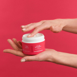 Masque couleur éclatante cheveux fins à moyens