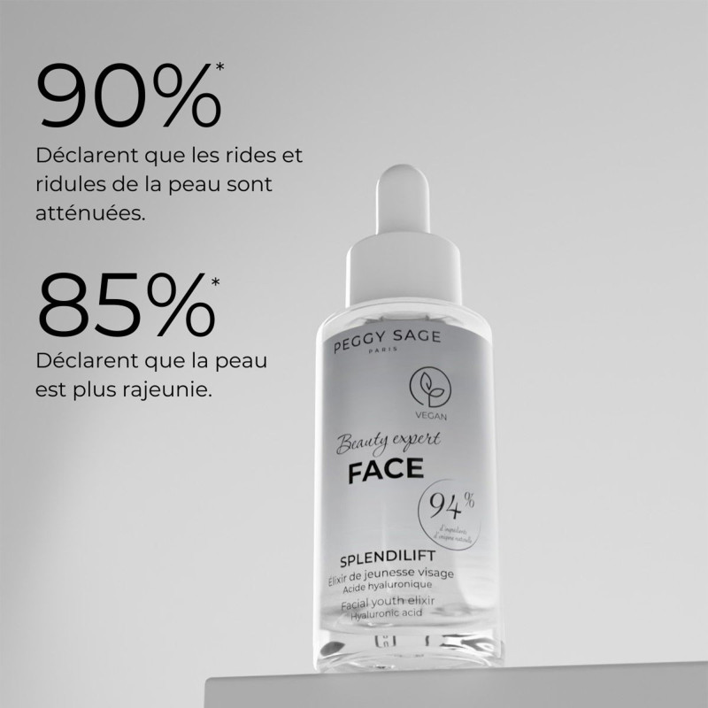 Élixir de jeunesse visage – éclat, lissage, effet immédiat