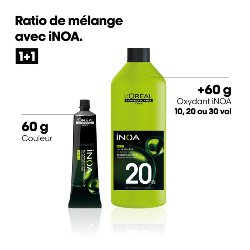 Oxydant crème professionnel 20 volume Inoa