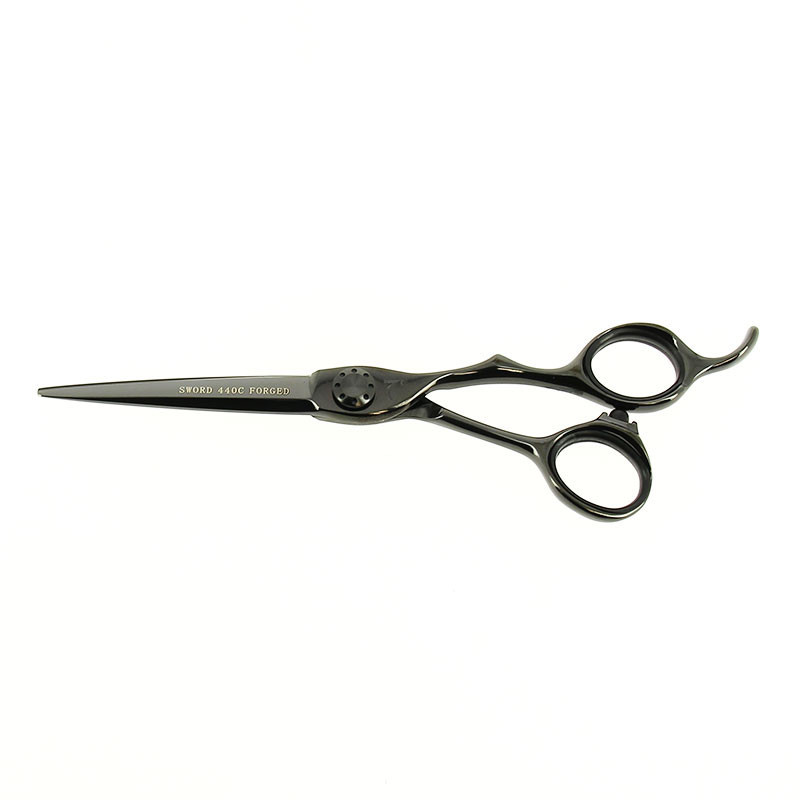 Ciseaux de coupe noir chromé lames 3D taille 5.75