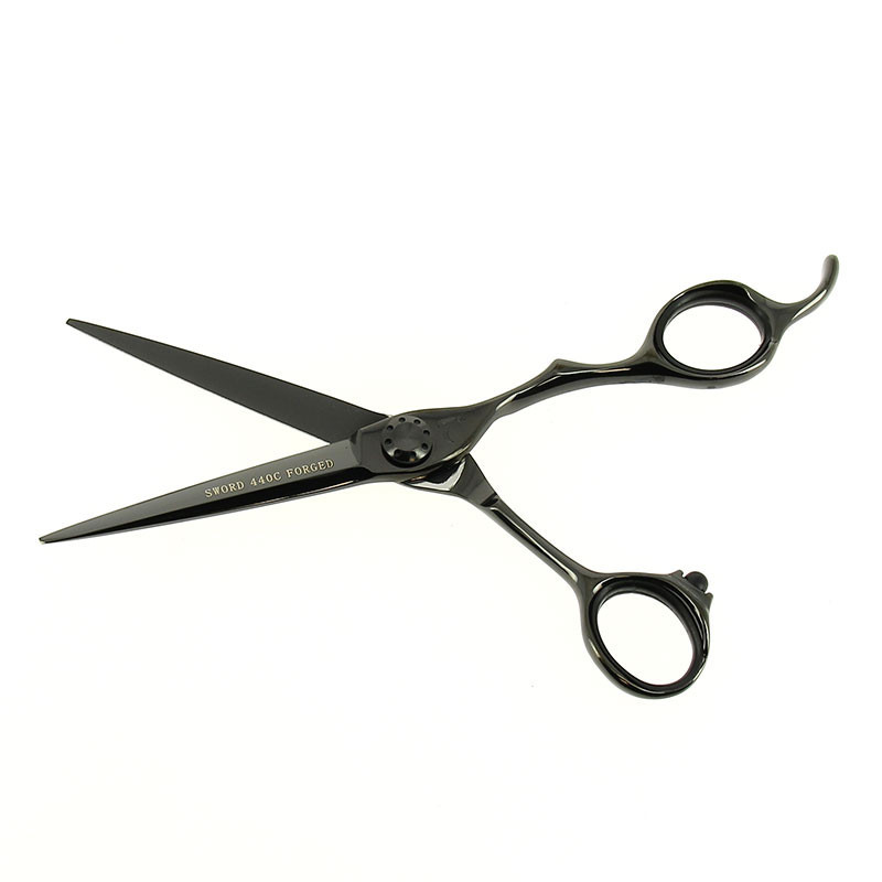 Ciseaux de coupe noir chromé lames 3D taille 5.75