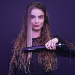 Lisseur séchant 2-en-1 Aura Noir