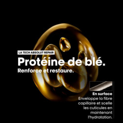 Masque Golden à la protéine de quinoa doré restructurant