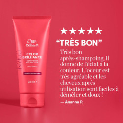 Après-shampoing protection couleur cheveux épais Color Brilliance