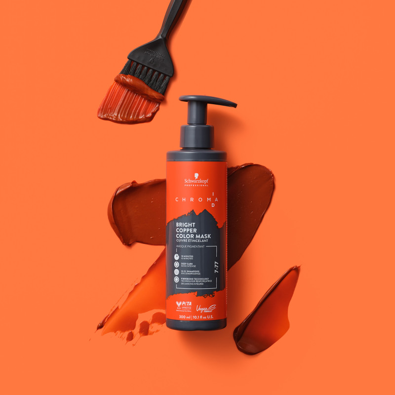 Masque pigmentant ChromaID 7-77 Cuivré étincelant